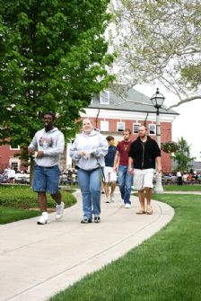 Students Walk May 2009 1