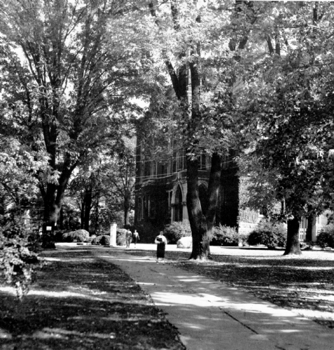 1957 east college bw